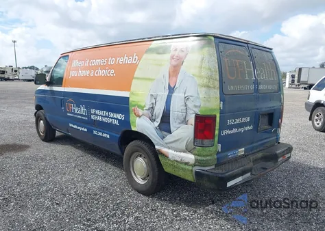 2002 Ford E-150 Commercial/Recreational from USA, damaged, VIN 1FTRE14252HA70382